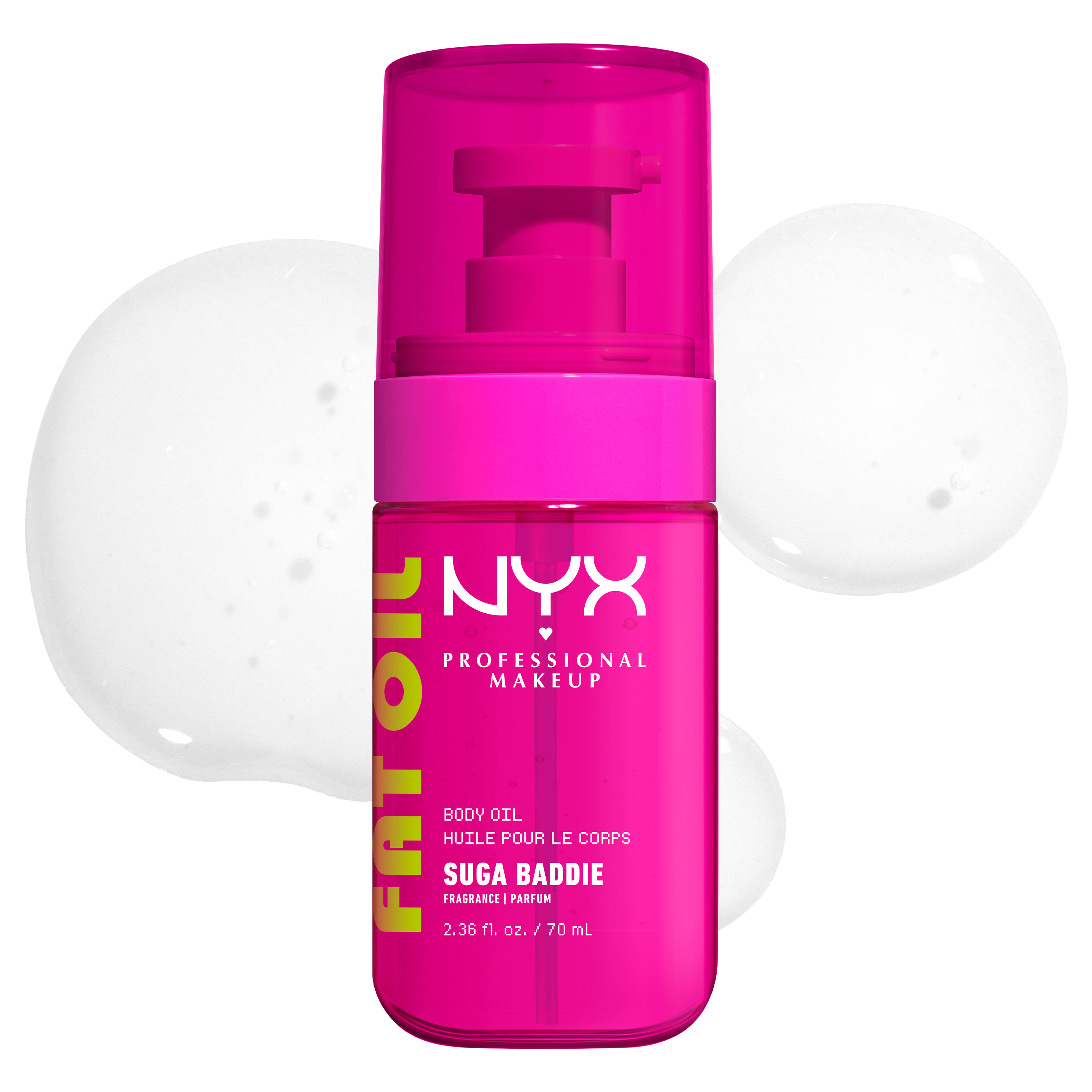 Fat Oil Body Oil Suga Baddie Vanilla Body Oil | NYX Professional Makeup | NYX Professional Makeup (US)