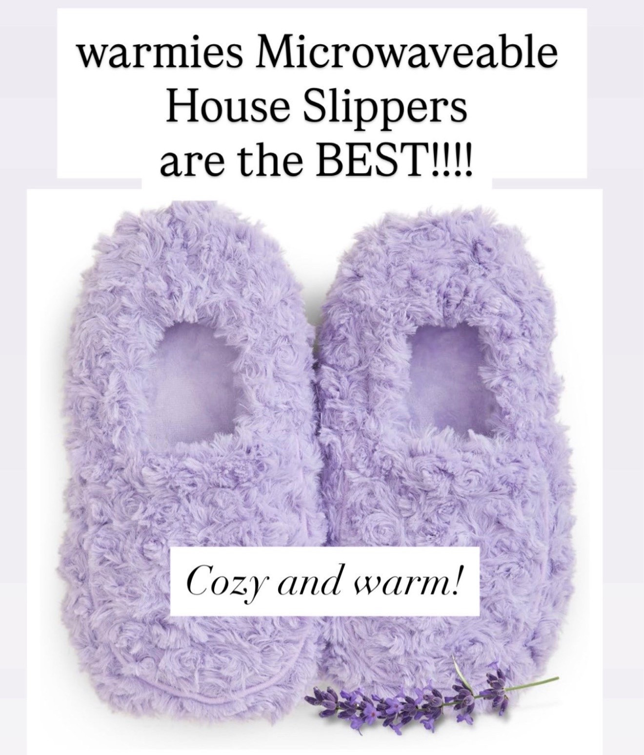 Warmies slippers ! You just microwave them and they heat right up
