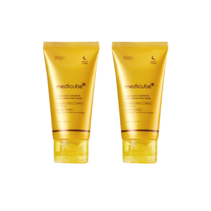 medicube - Kojic Acid Turmeric Night Wrapping Mask - 75ml (2ea) Set | Stylevana