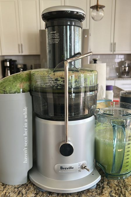 Brought my juicer out for the first time in forever since I’m on a liquid diet for the day to prep for a cleanse. Forgot how much I love this thing! Super easy to use and clean  

#LTKxTarget #LTKhome #LTKsalealert