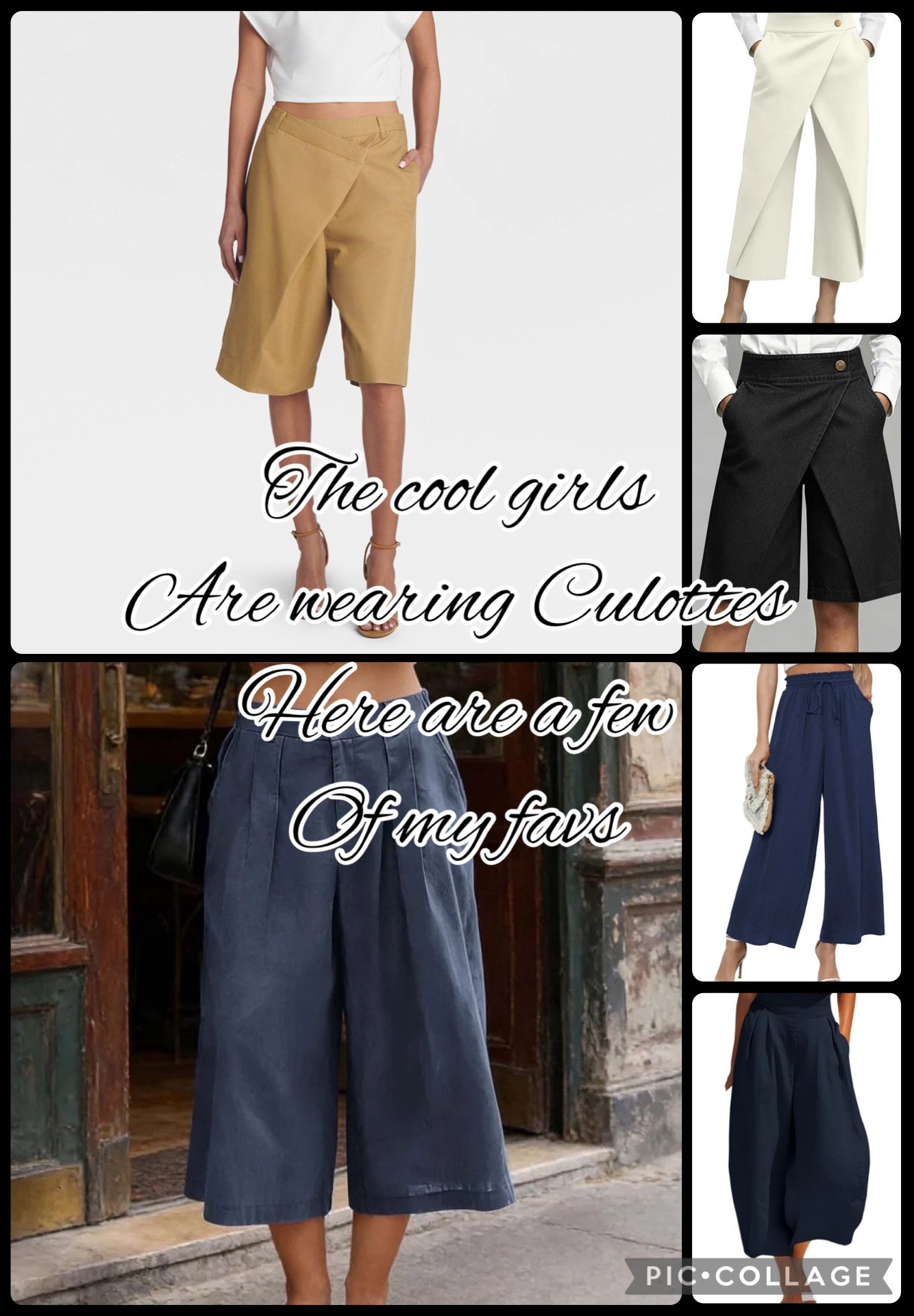 Culottes have entered the chat.  #fashion. # culottes #bermudashorts

#LTKdayinmylife #LTKSaleAlert #LTKootd