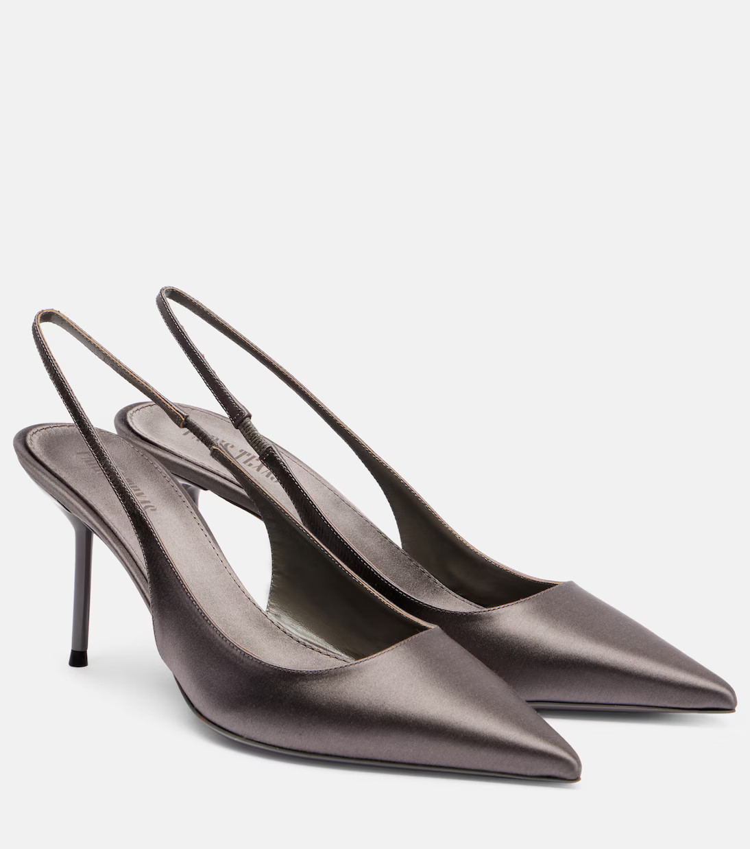 Lidia 70 satin slingback pumps | Mytheresa (INTL)