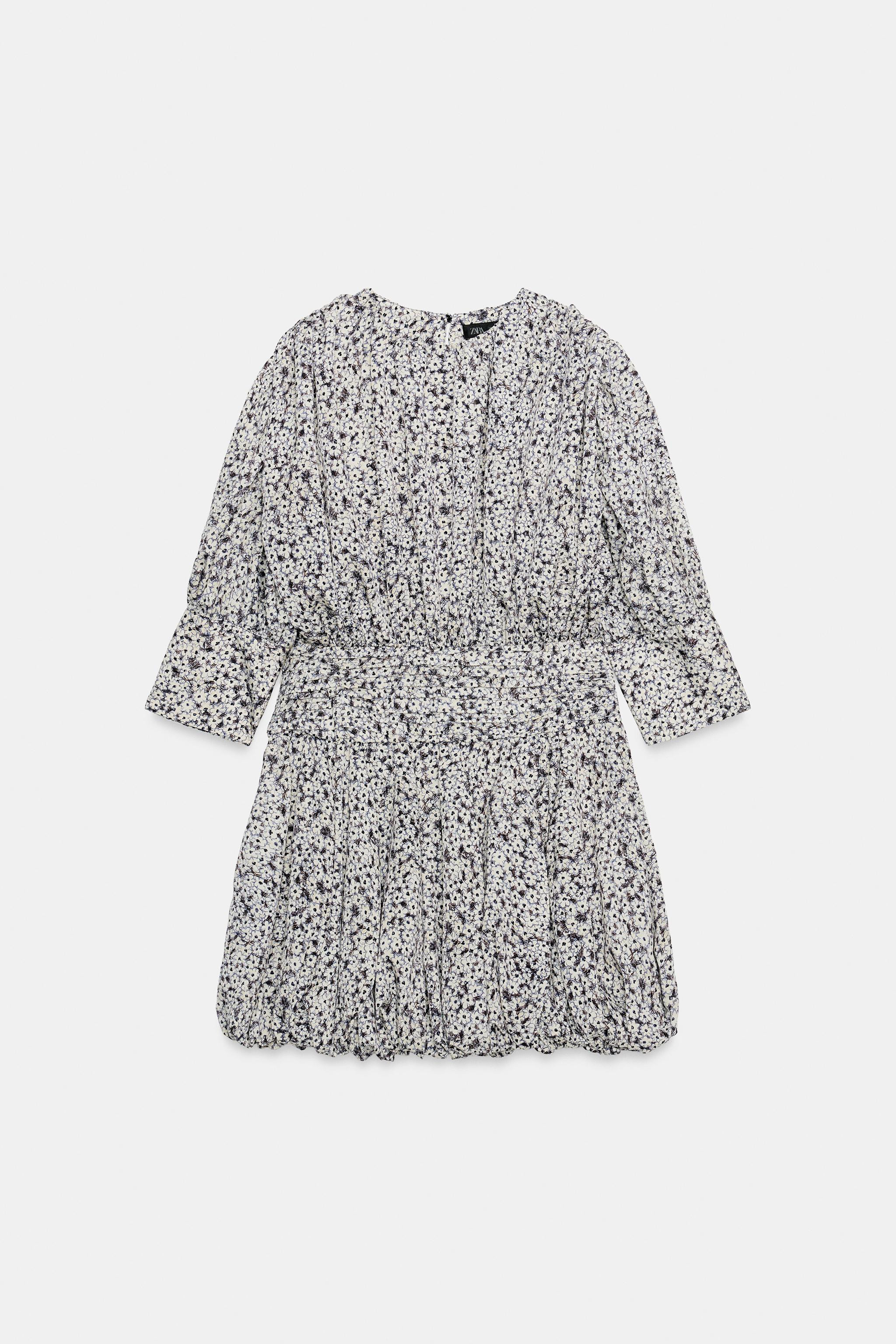 ZW COLLECTION PRINTED MINI DRESS | Zara US