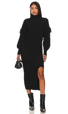 SAYLOR Angelle Dress in Black from Revolve.com | Revolve Clothing (Global)