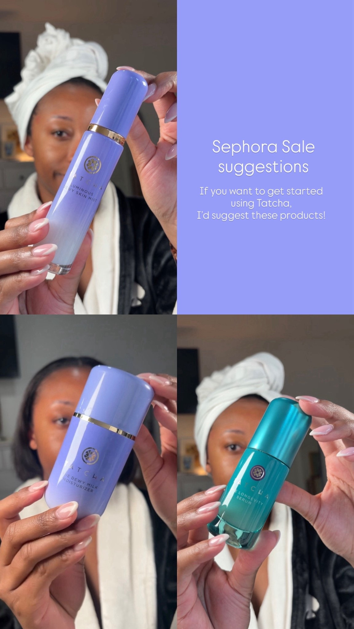 These are my Tatcha product suggestions for the Sephora Sale! 

(Tatcha skincare, Sephora sale, oily skin friendly, skin aging products, glowy skin products) 

#LTKBeauty
