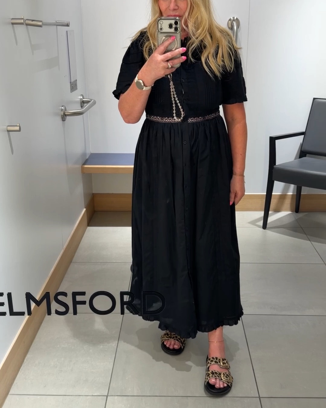 Who doesn’t love a summer black dress 🖤 love the pretty detail at the waistband

#LTKuk #LTKsummer #LTKdresses