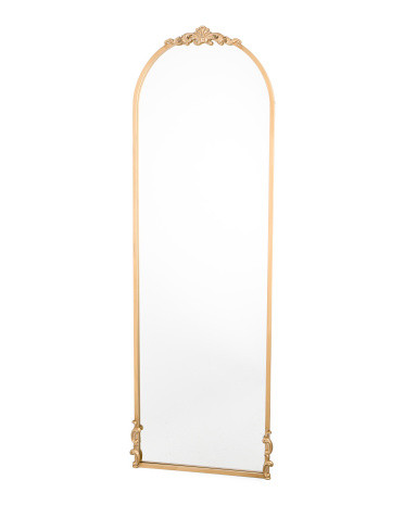 20x60 Scroll Shell Leaner Mirror | TJ Maxx