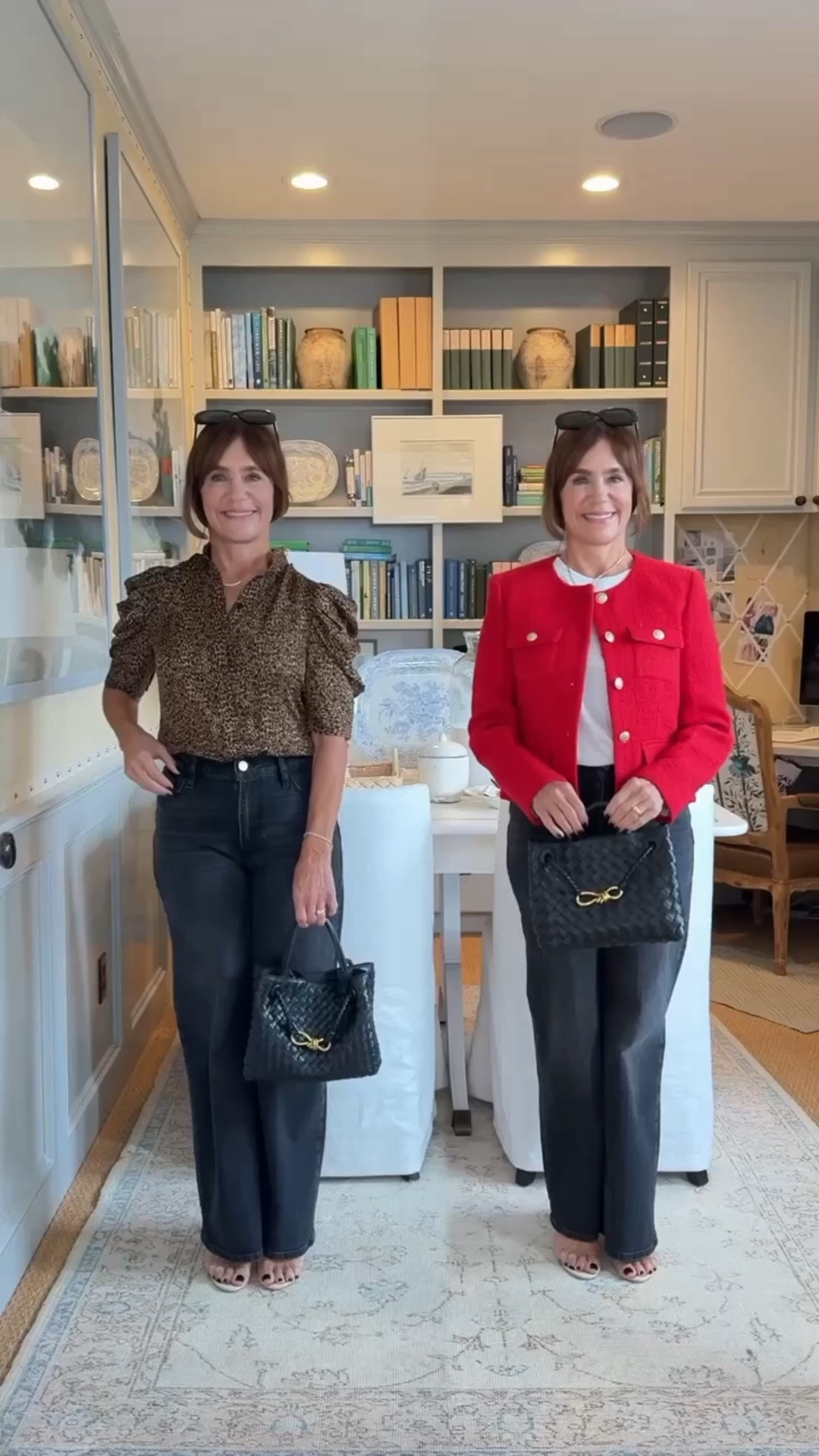 One bag is $4900 and the other is $59. Can you spot the save vs the splurge??
