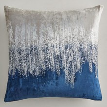 Joie De Vivre Pillow 22" - Sapphire | Z Gallerie