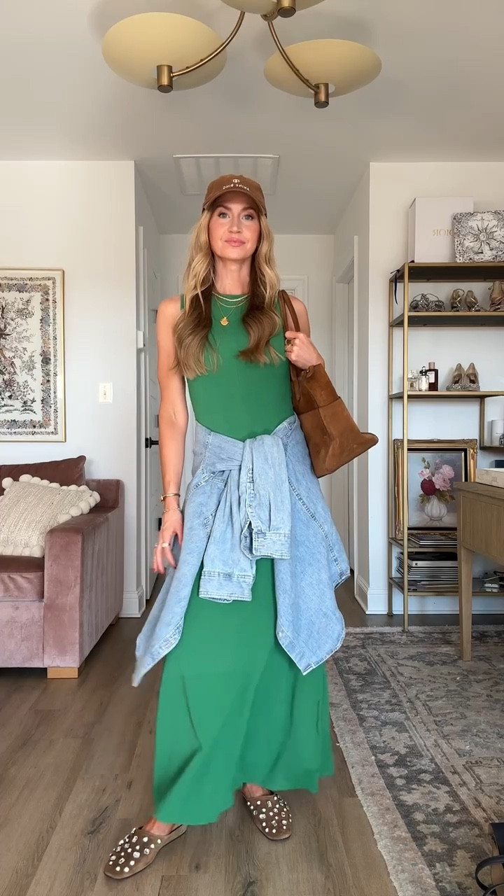 Spring OOTD! 
Dress: runs TTS, wearing size small 

#LTKootd #LTKSeasonal #LTKgrwm