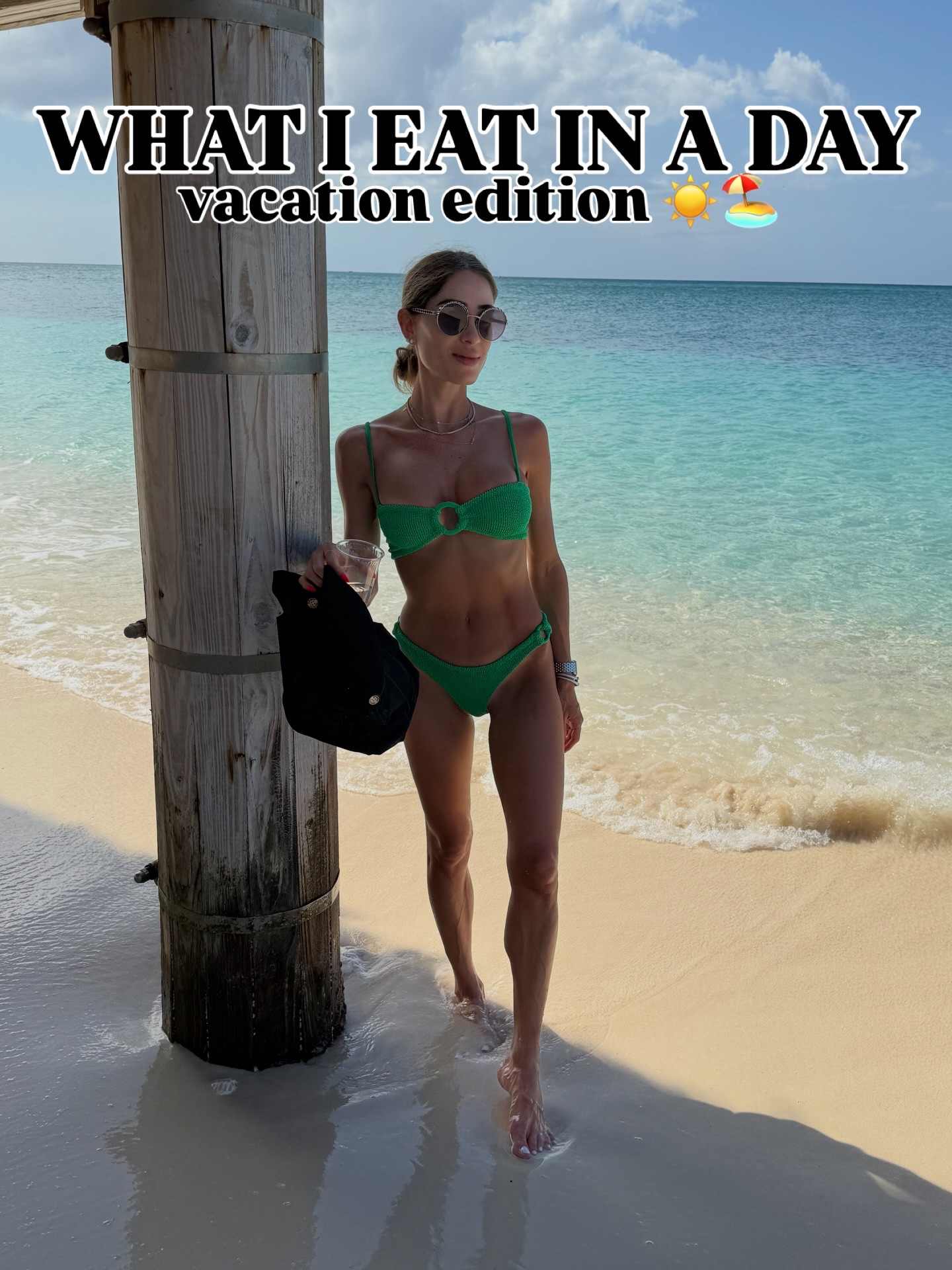 Finally sharing what I ate in a day (mostly) 🍉🍍🥝🥗🍤🦞🐠on my trip! Linking my favorite snacks. 
breakfast - tons of fruit (usually two big plates), made my own chia pudding, coffee, immunity shot, and lemon water 
Snack: usually banana, apple, and snacks they had at the beach like smoothies 
Lunch: quinoa shrimp bowl or black bean salad 🥗
Snack: green gummies, date bar, and/or fruit 
Dinner: appetizer, salad, and usually fresh fish 
Dessert: we got gelato, desserts some of the nights 

#whatieat#whatiateinaday#whatiateonvacation 

What I eat in a day, what I ate in a day, what I ate on vacation, healthy meal ideas, eating healthy meals

#LTKfitnessgoals