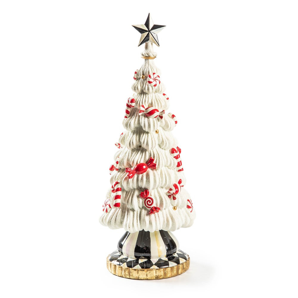 Peppermint Illuminated Icing Tree | MacKenzie-Childs