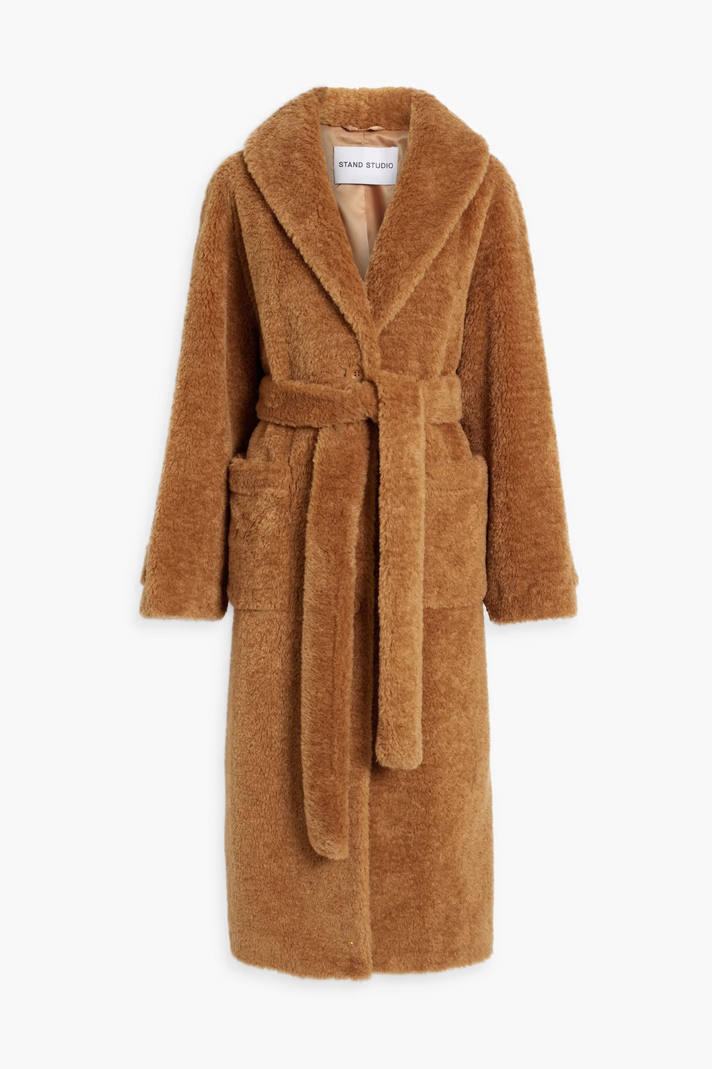 Tinley belted faux fur coat | The Outnet (APAC)