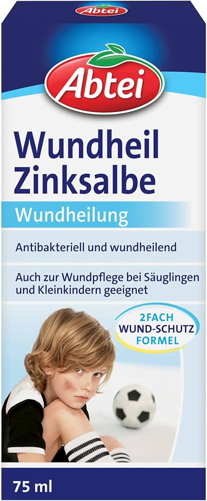 Abtei Wundheil Zinksalbe - Salbe mit Zink zur Wundheilung - antibakteriell und entzündungshemmen... | Amazon (DE)
