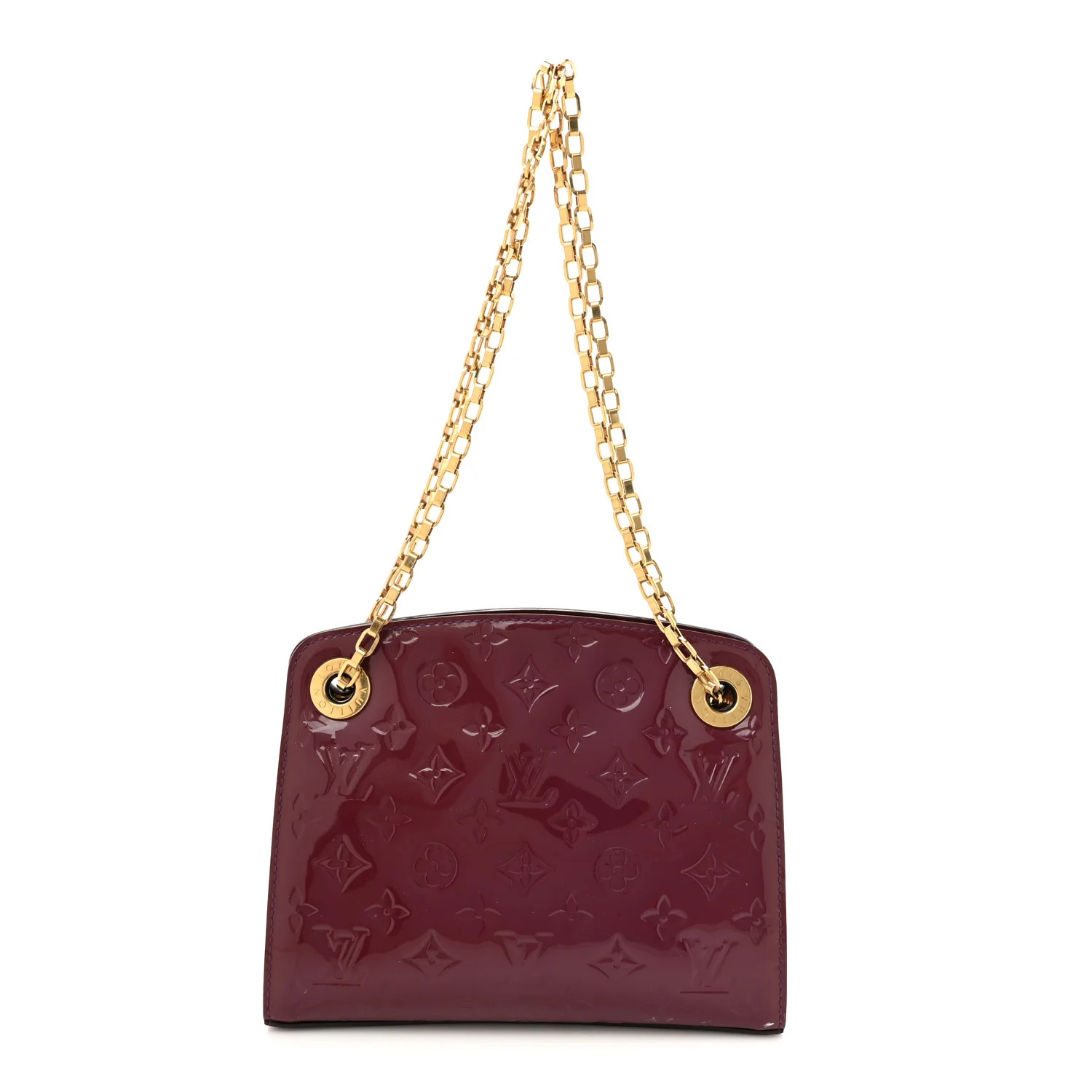 Louis Vuitton Vernis Virginia PM Amethyste 1758994 | FASHIONPHILE (US)