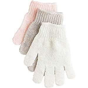 Urbana Exfoliating Gloves for Shower, Bath, and Cleansing – Assorted Colors, 1 Pair | Amazon (US)