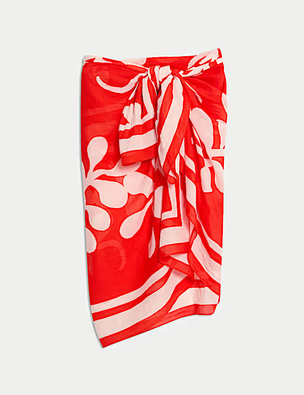 Pure Cotton Printed Sarong | Marks & Spencer (UK)