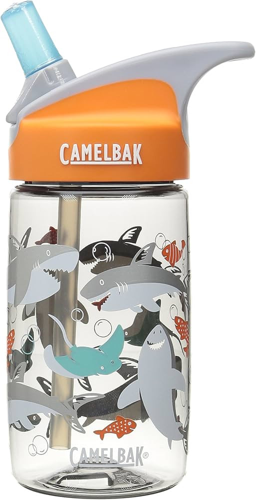 CamelBak Eddy Kids Water Bottle Kids Big Bite Valve - Spill Proof - Water Bottle for Kids - BPA-F... | Amazon (US)