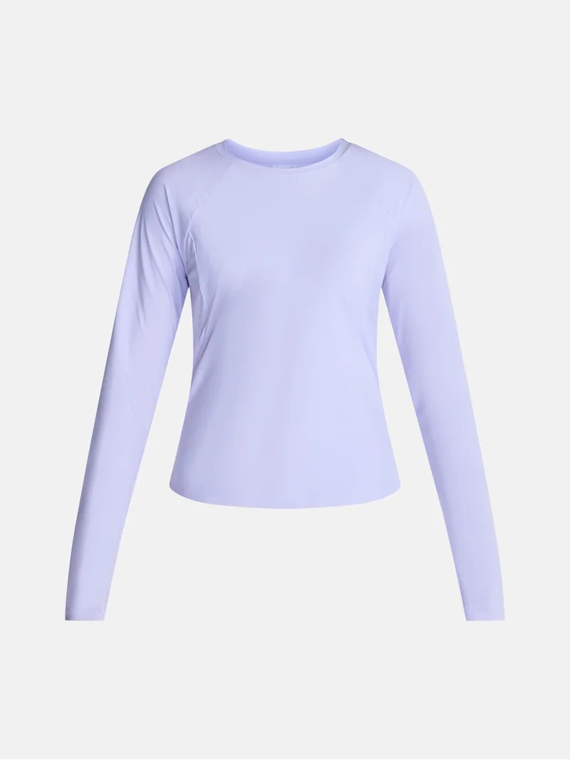 Avia Women's Mesh Back Performance Long Sleeve T-Shirt, Sizes XS-XXXL | Walmart (US)