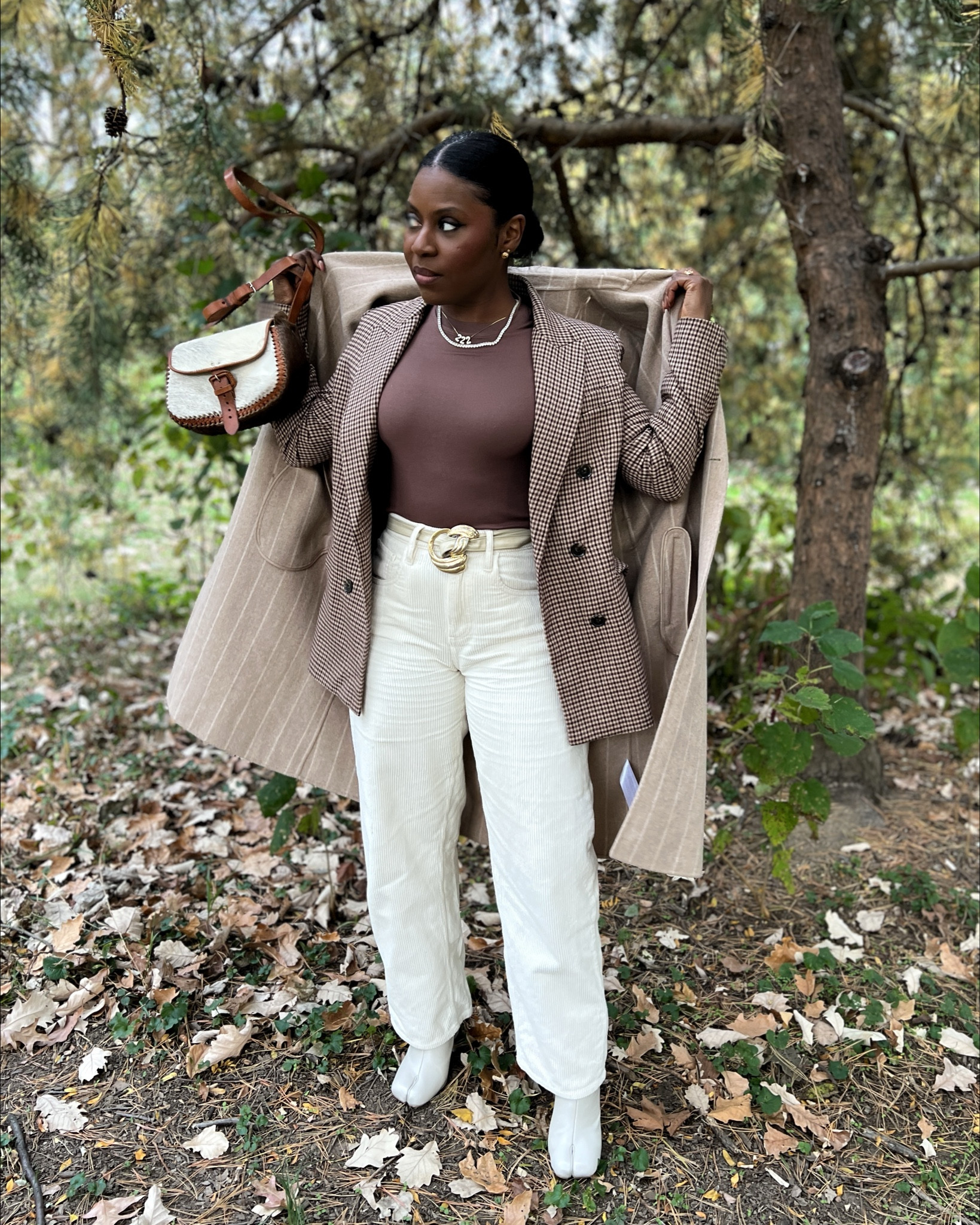 Elevated Fall Fit. 
Brown and cream
Are always a hit for fall 🤎🤍

#LTKStyleTip #LTKootd #LTKSeasonal