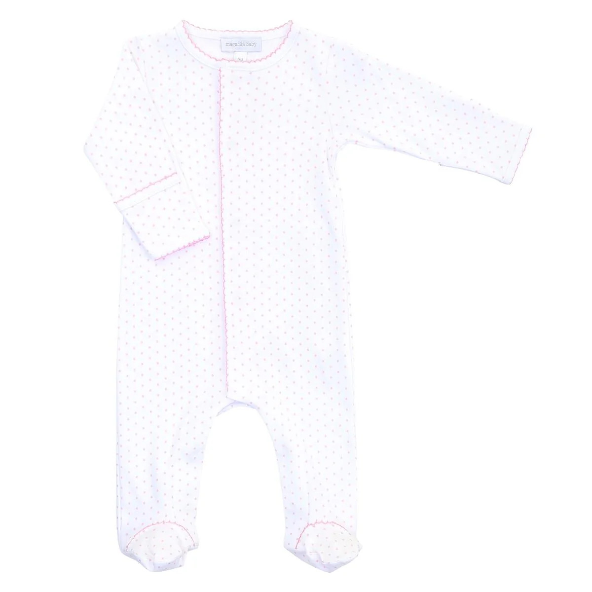 Magnolia Baby Mini Dot Essentials Footie | JoJo Mommy