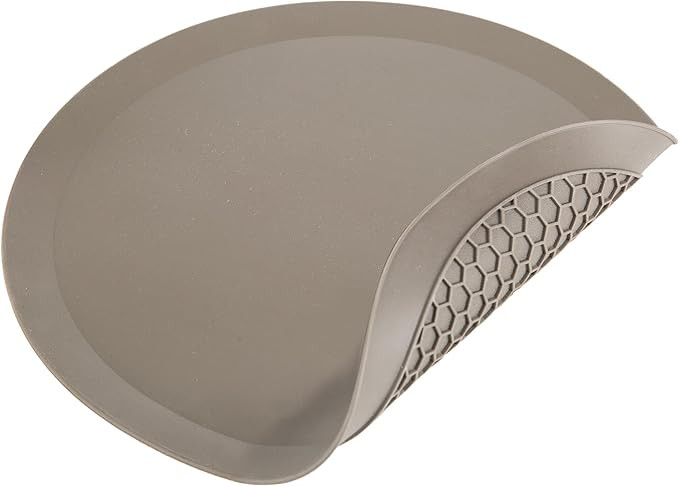 Prep Solutions 100% Silicone Heat Resistant Multifunctional Mat, 12" Diameter, Gray, 1 Piece | Amazon (US)