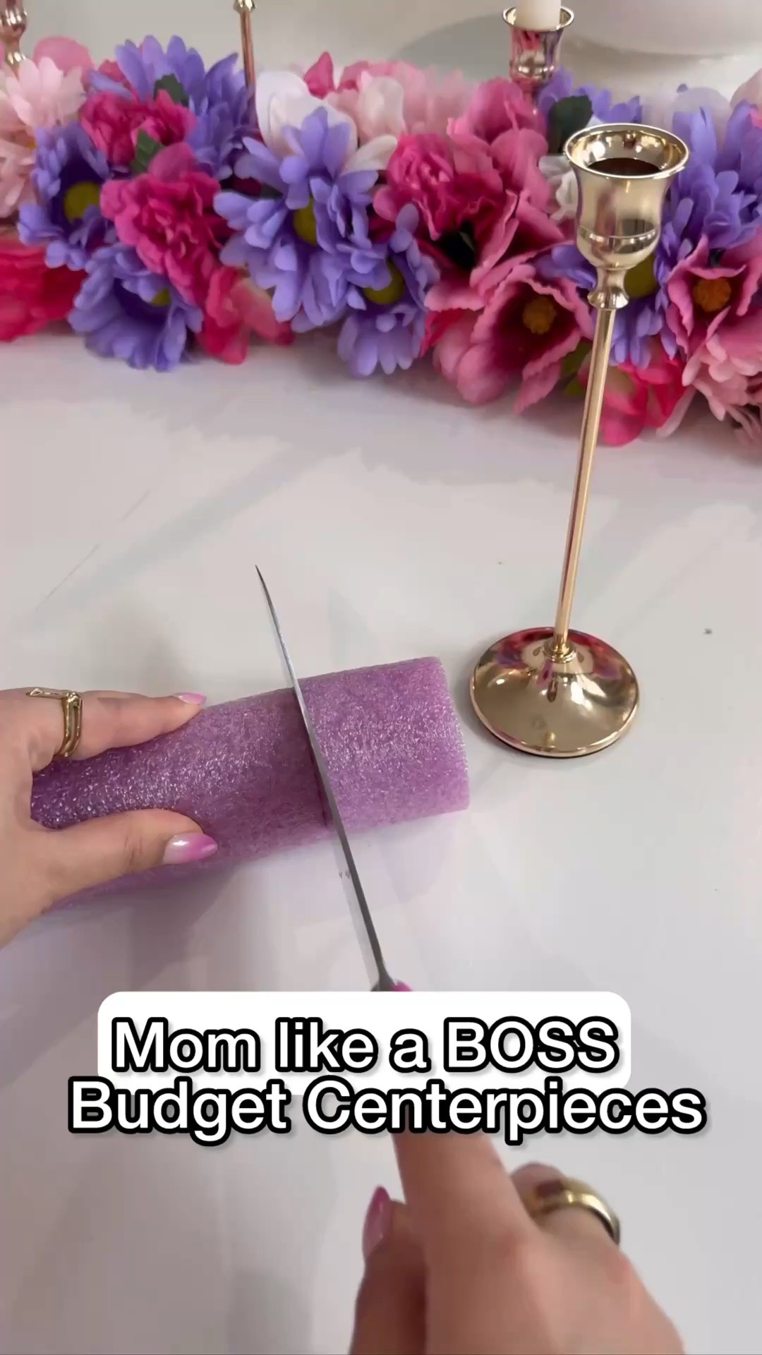 Centerpiece pool noodle DIY 

#LTKHome #LTKSeasonal #LTKWedding