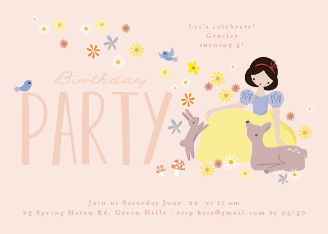 Children's Birthday Party Invitations | Minted