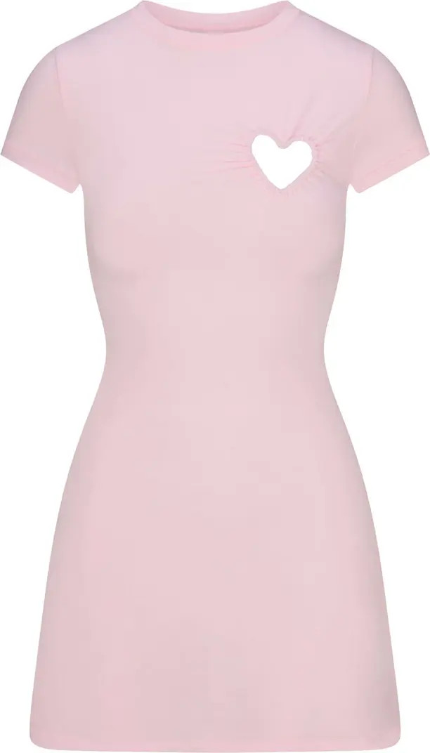 Heart Cotton Blend Jersey T-Shirt Nightgown | Nordstrom