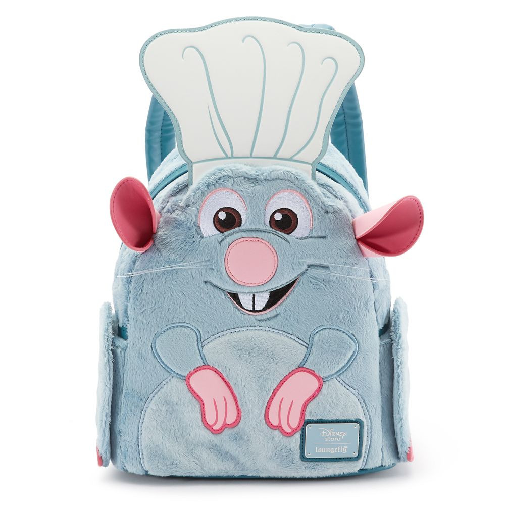 Remy Plush Loungefly Mini Backpack \u2013 Ratatouille | Disney Store