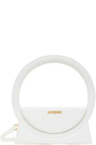 White Le Papier 'Le Sac Rond' Bag | SSENSE