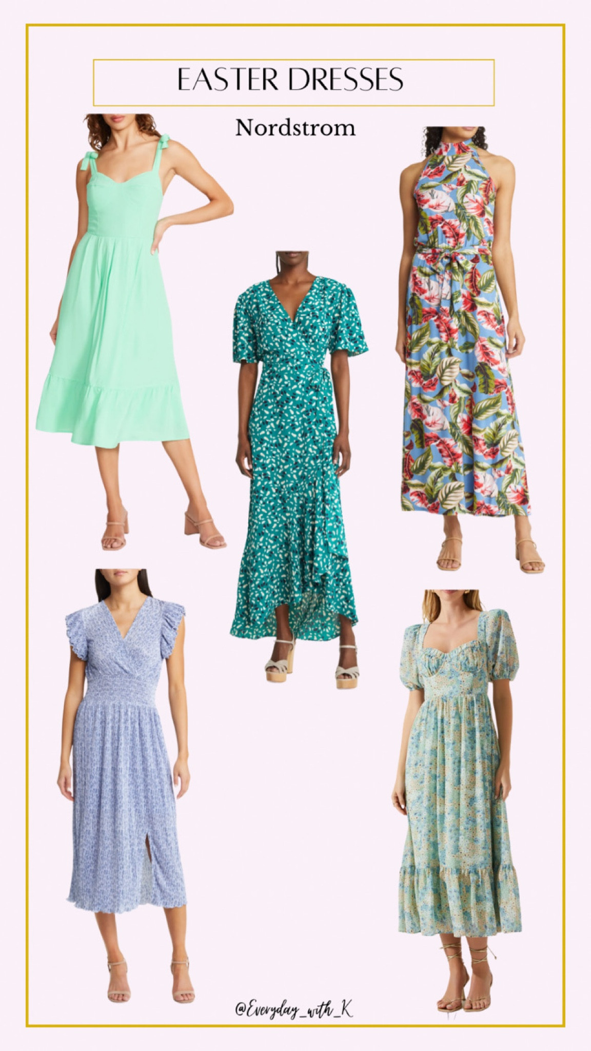 Easter/ Spring Dresses from Nordstrom 

#LTKSeasonal #LTKunder100 #LTKstyletip