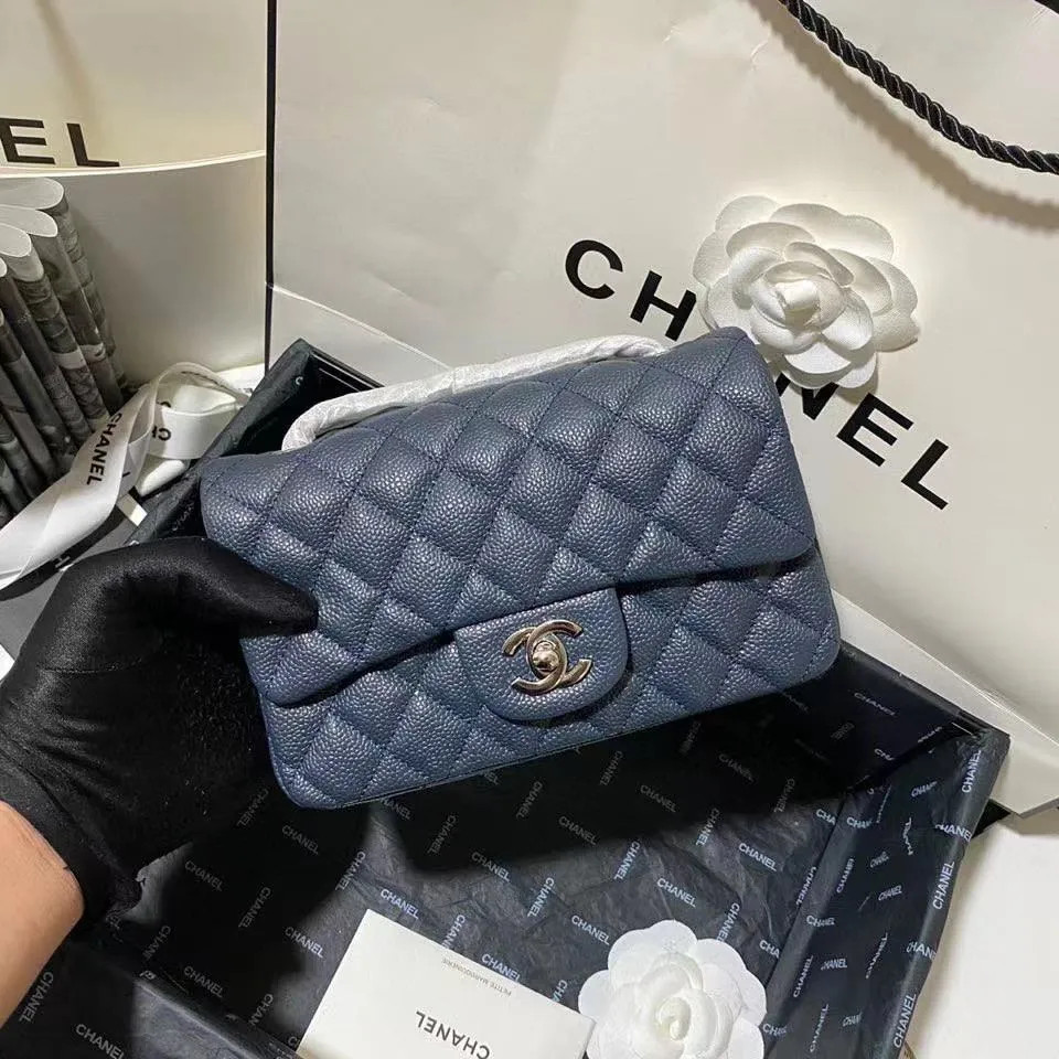 CHANALE CF 10A Top Quality Luxury Ball Grain/Caviar Sheepskin Classic Silver Chain Or Gold Chain ... | DHGate