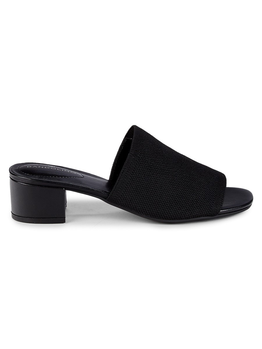 Bandolino Women's Woven Band Open-Toe Sandals - Black - Size 8 | Saks Fifth Avenue OFF 5TH