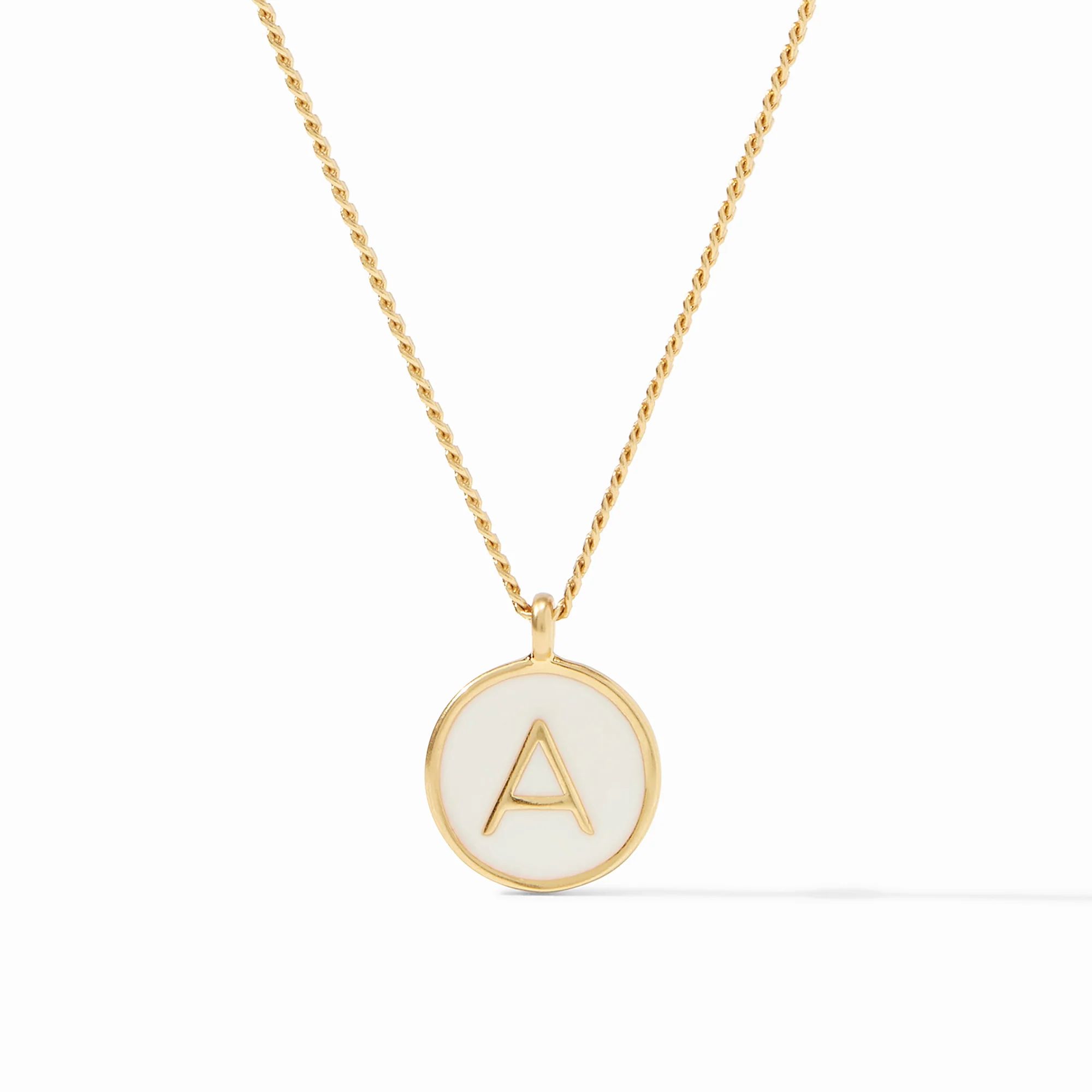 Monogram Solitaire Necklace | Julie Vos