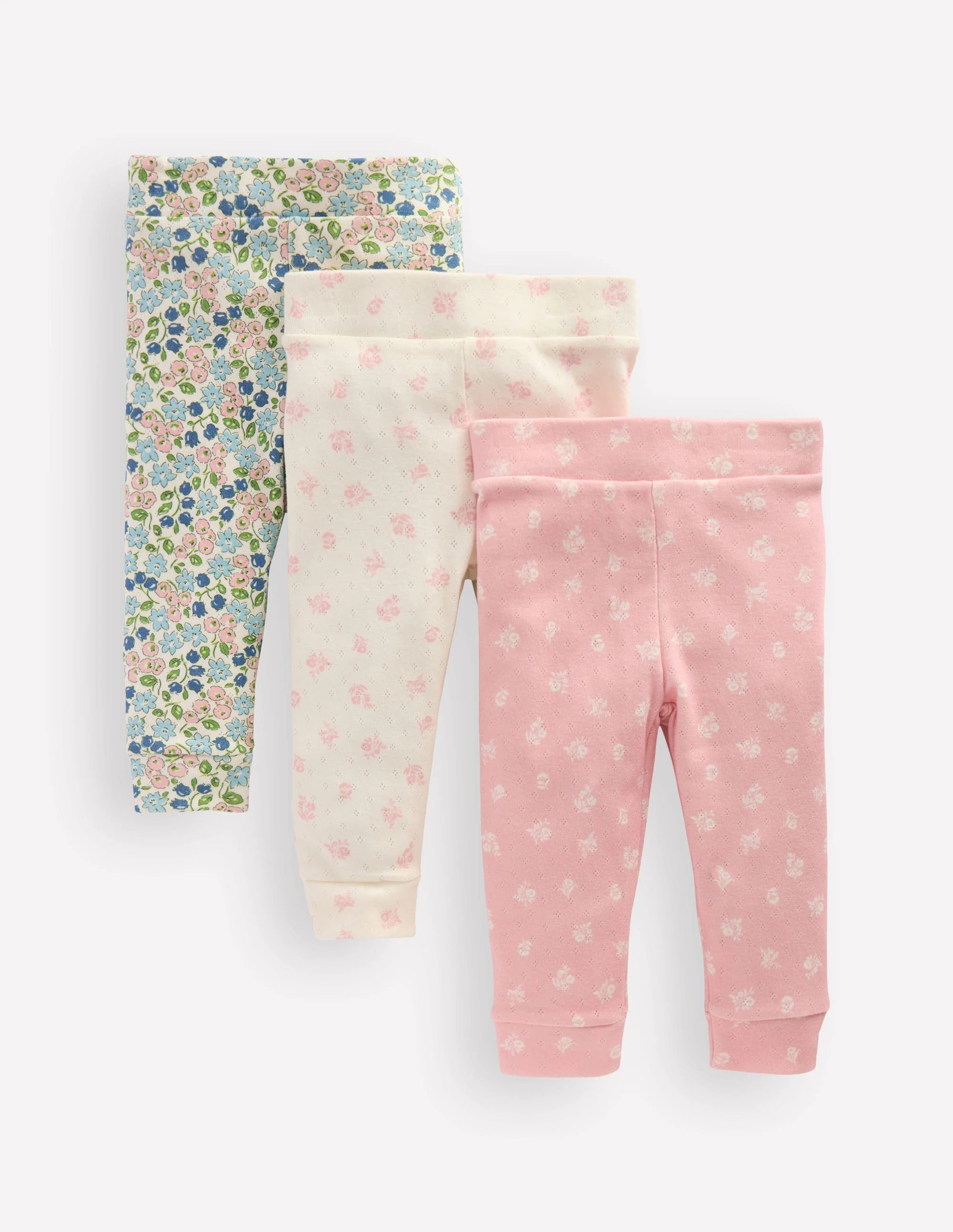 Pointelle 3-pack Leggings-Multi Ditsy Floral | Boden (US)