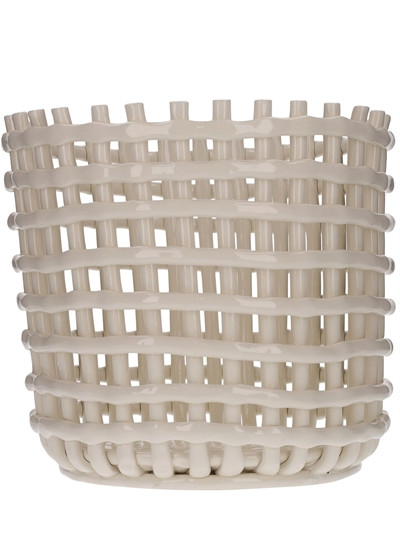 Extra large ceramic basket - Ferm Living - Home | Luisaviaroma | Luisaviaroma