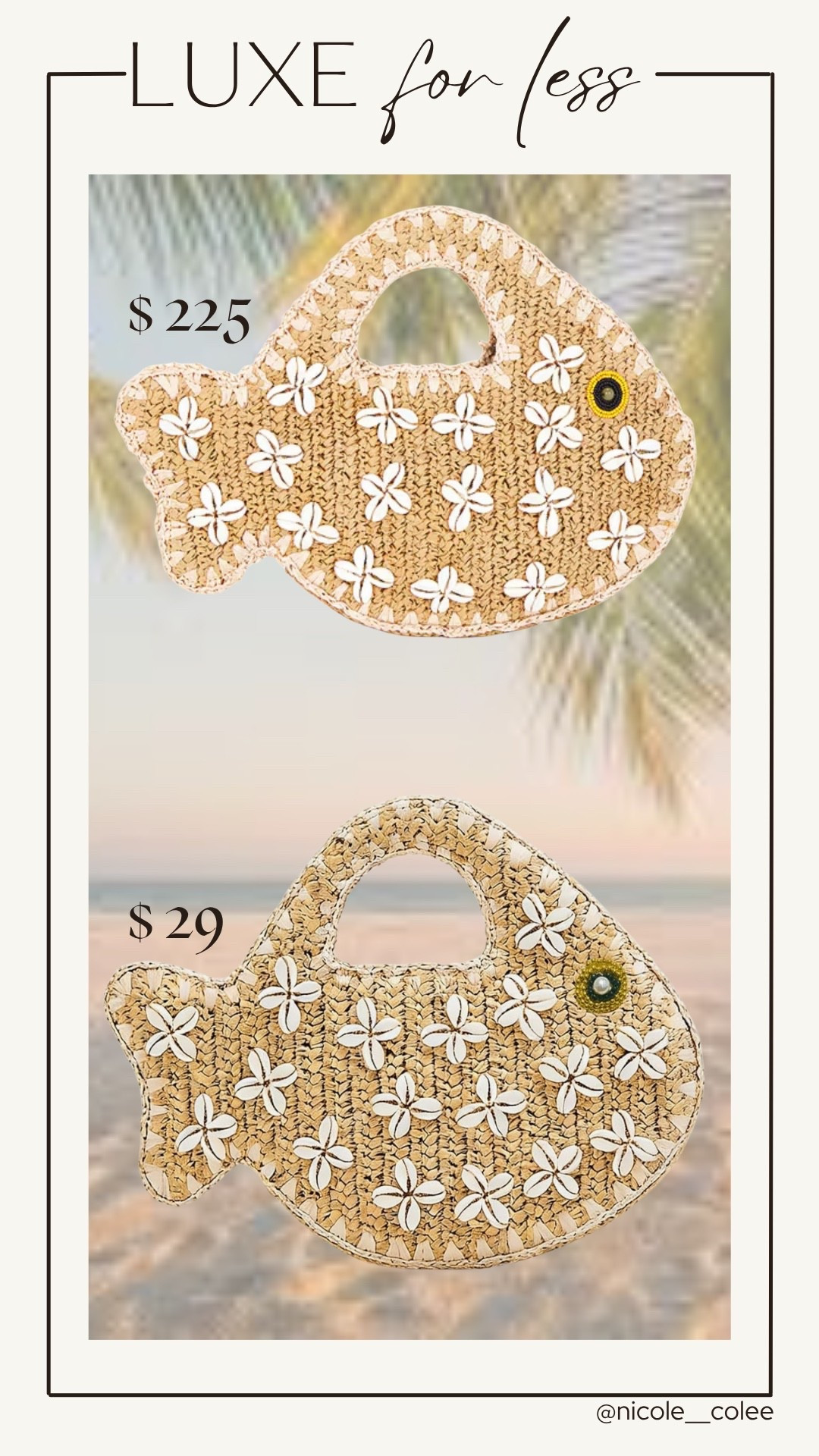 I found us the best dupe for my fishy bag!!!! 225 vs 29!!!

#LTKdayinmylife #LTKgrwm #LTKootd