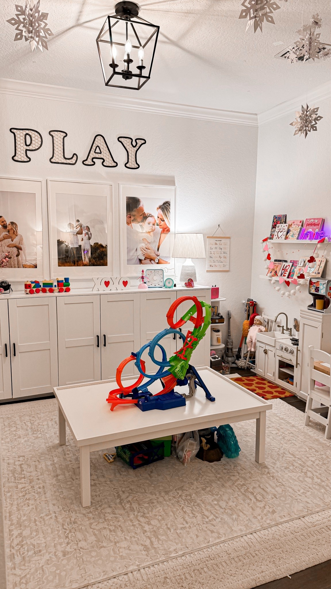New play room play table I am so obsessed with! It’s been amazing! It also grows with the kids, leg extenders so it can go higher. 

I have some rearranging today but we love it! I plan to get the bins that go under the table. 

#LTKBaby #LTKKids #LTKHome