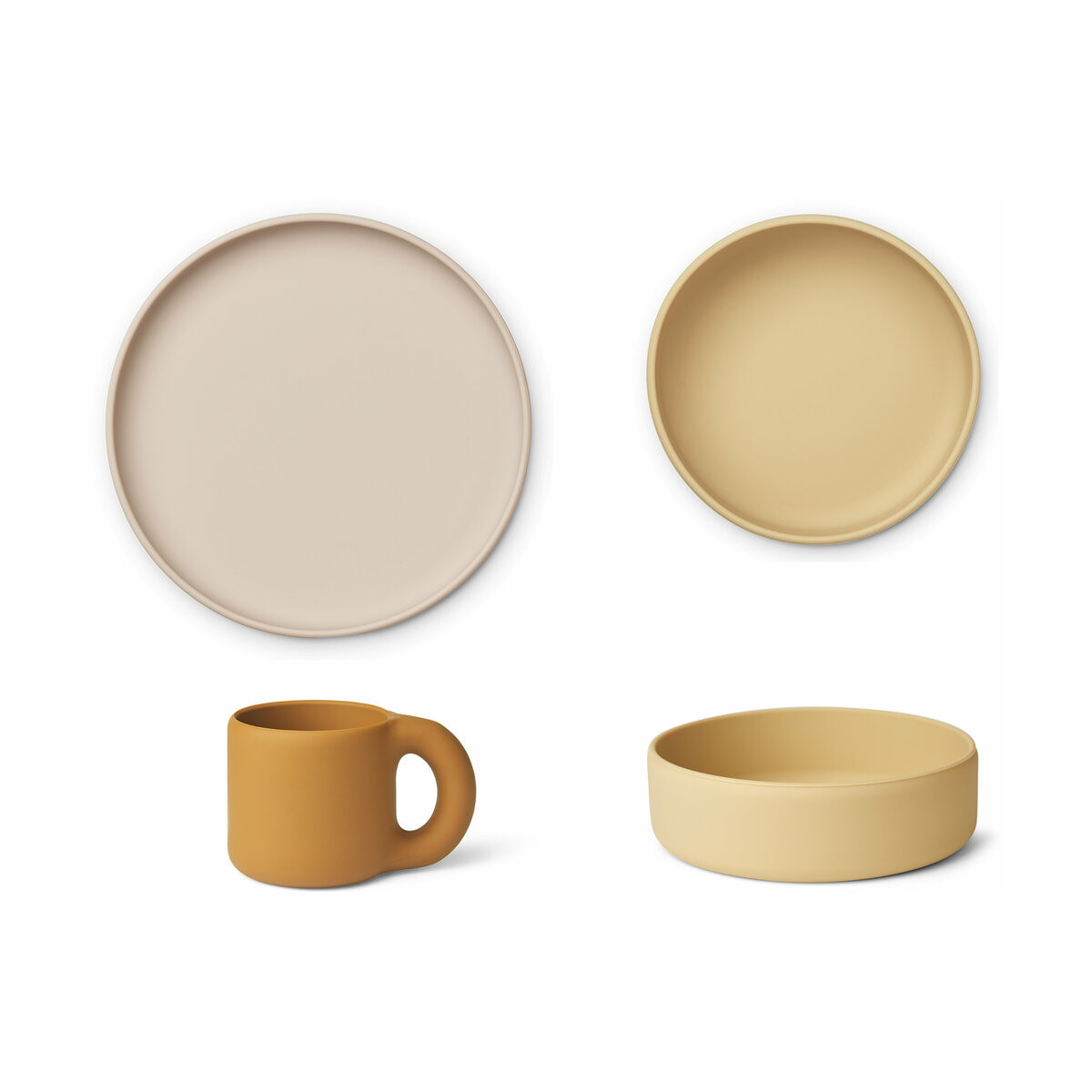 Lot de table, assiette bol et tasse safari Andie - Liewood | The Cool Republic - Reward Style