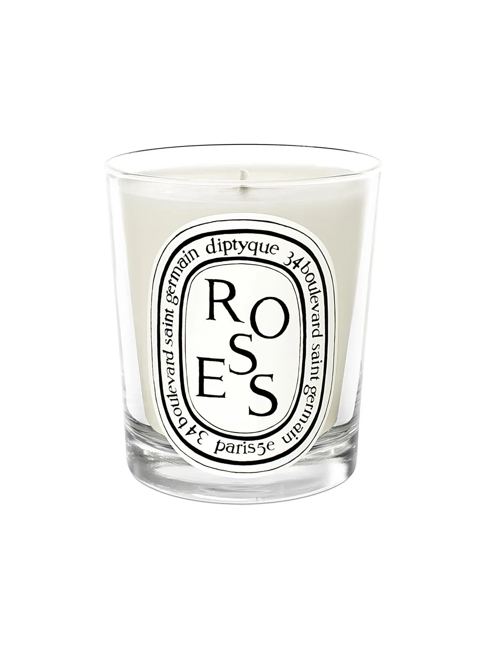Diptyque Mini Candle Roses - White | Farfetch Global