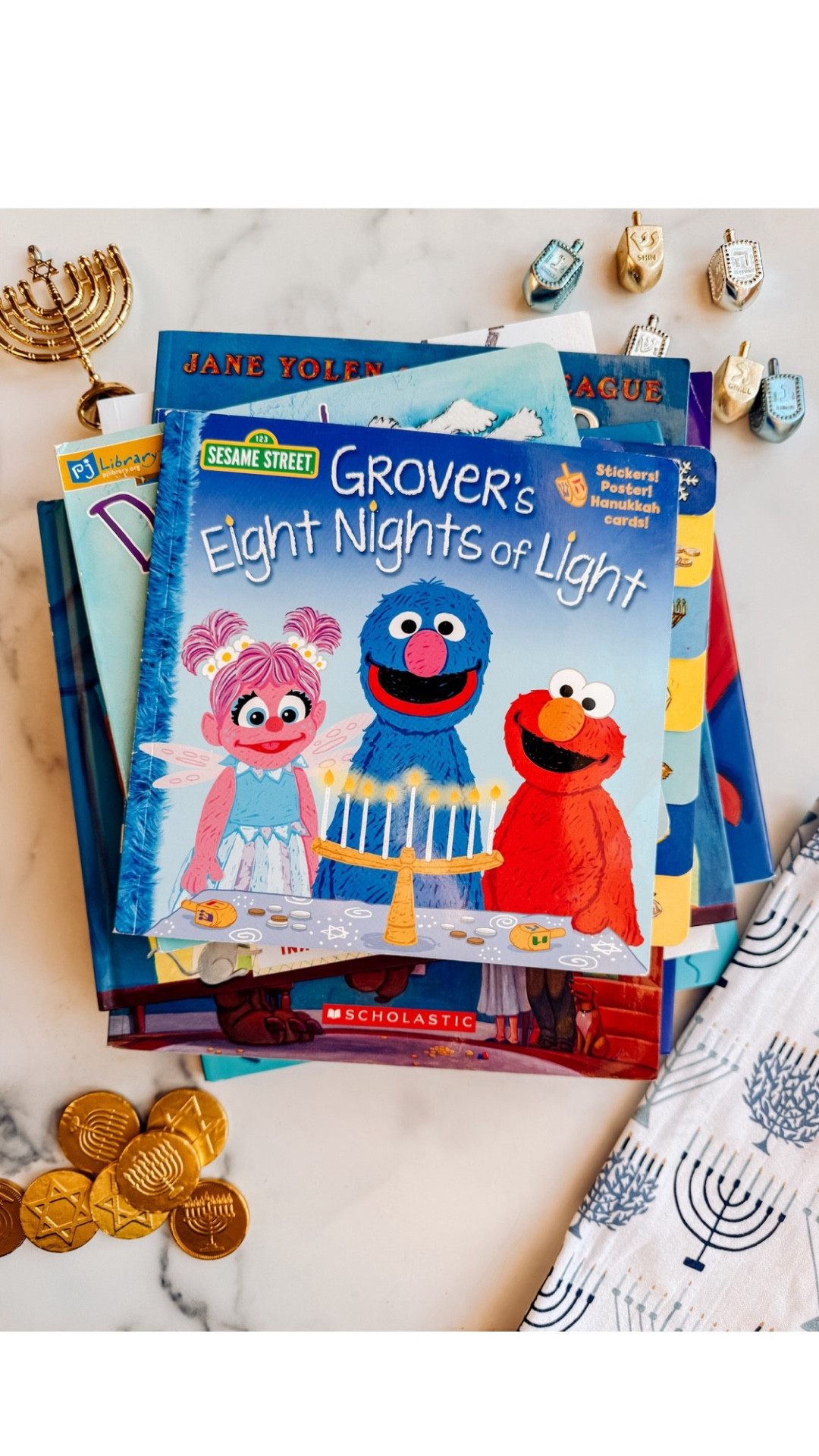 Some of our favorite Hanukkah books for kids! 