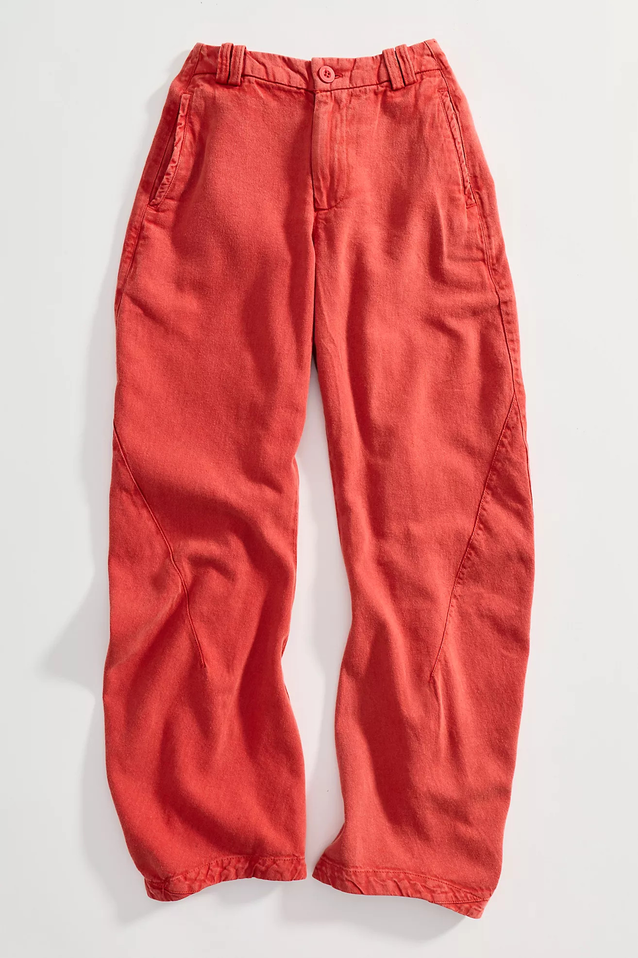 Spotlight Washed Barrel Chino Trousers | Free People (Global - UK&FR Excluded)