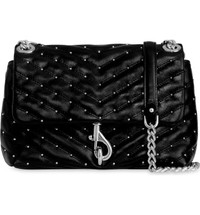Click for more info about Edie Studded Convertible Leather Crossbody Bag