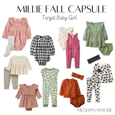 Millie Fall Capsule!!! What I love…the green this year is so cute! I love the bloomers with the cute tops too. 

#LTKbaby #LTKsalealert #LTKunder50