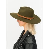 Faux Suede Hat W Suede Ribbon, Cool Wool Felt Boho Hats, Fashion Women's Hats Wide Brim Fall Hats | Etsy (US)