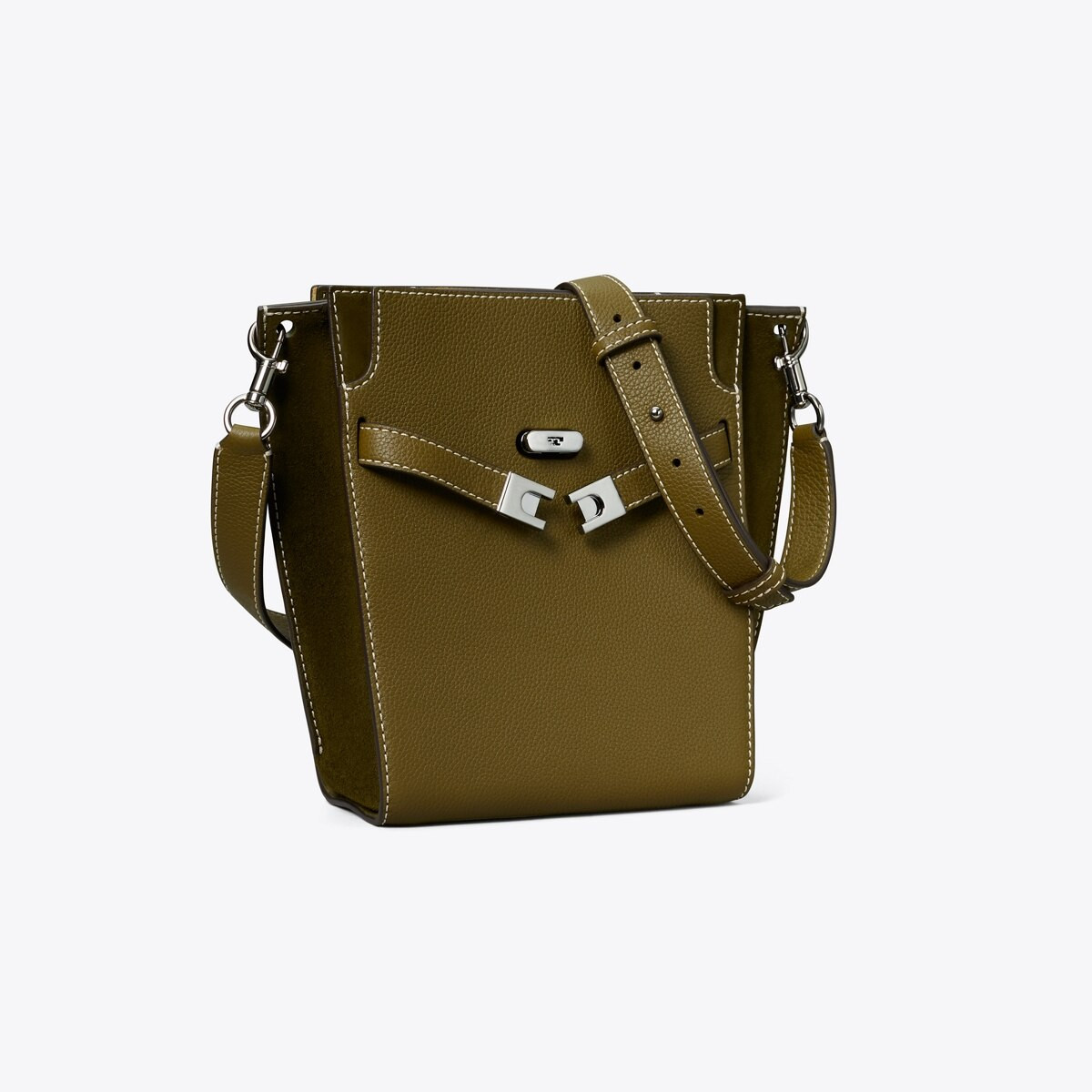 Lee Radziwill Pebbled Double Bucket | Tory Burch (US)