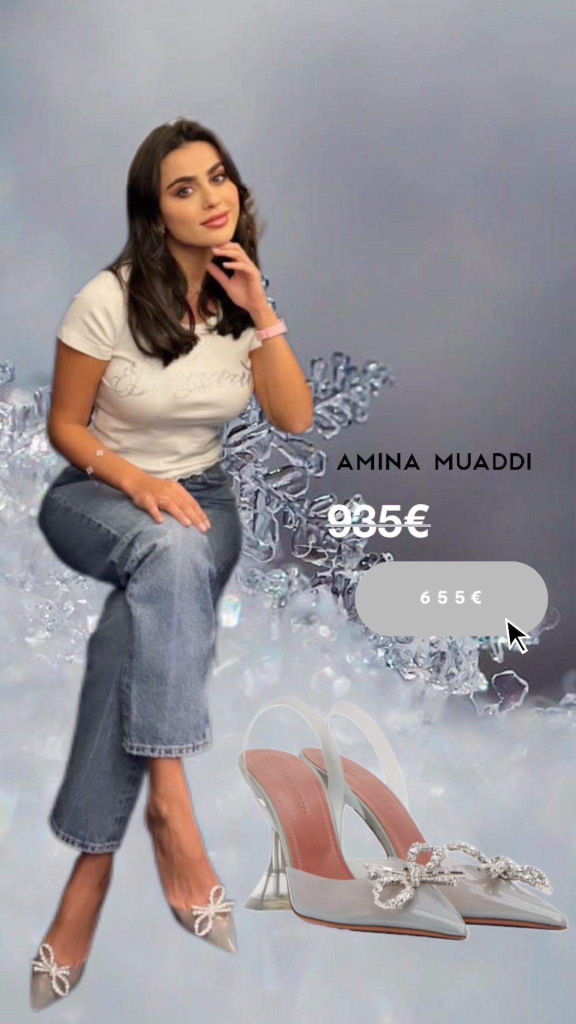 YOUMI KHOURY MADE IT AGAIN , GREY  ALERT 🩶
AMINA MUADDI SELECTION 🩶 ON SALES . 


#LTKshoecrush #LTKsalealert #LTKSeasonal