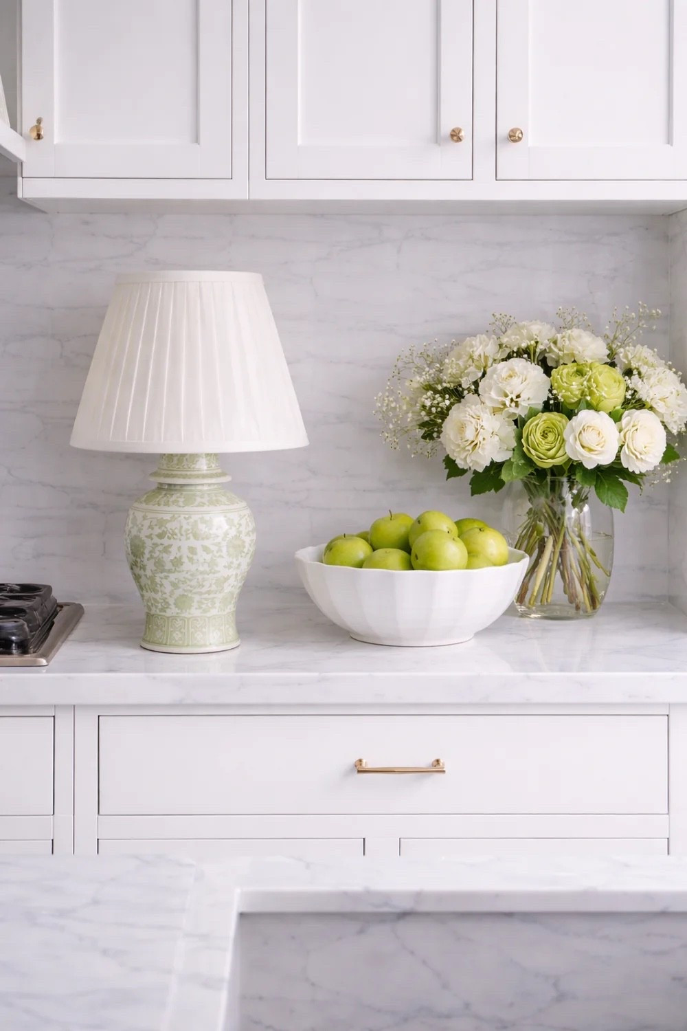 Rechargeable ginger jar lamp ✨ cordless lamps green lamp spring decor 