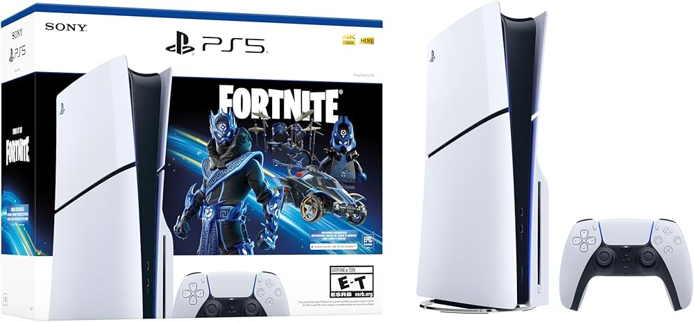 PlayStation PS5 Console - Fortnite Cobalt Star Disc Edition | Amazon (US)